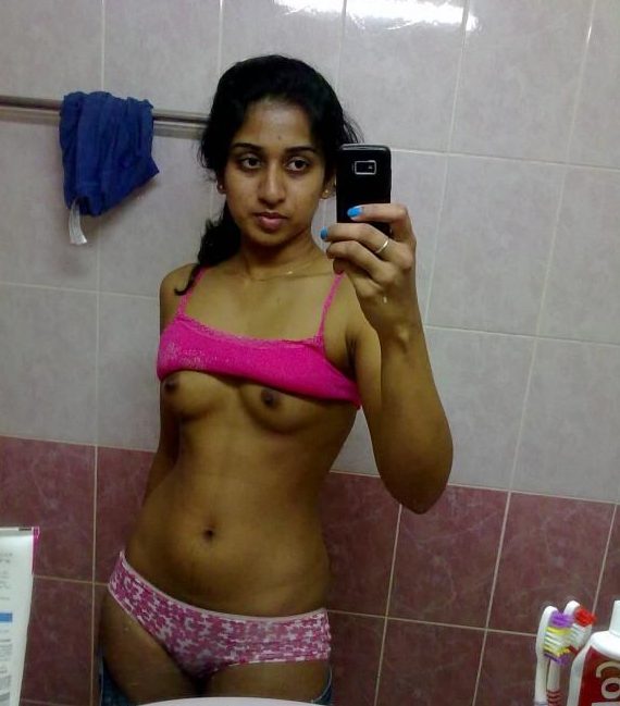 amateur indian girl bathroom naked selfies 002