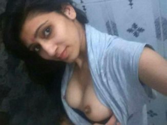 desi beautiful college girl boobs teasing selfies 007