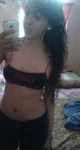 leaked naked selfies of noida teen small tits 005
