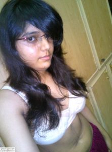 18yo desi teen with big boobs topless selfies 002
