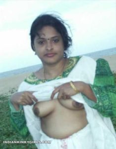 beautiful indian wife outdoor naked stripping 008