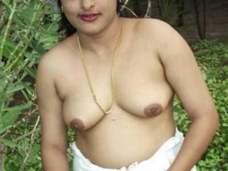 beautiful indian wife outdoor naked stripping 014