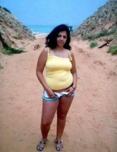 naughty indian wife naked in beach