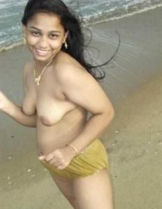 tamil wife stripping naked in beach photos 007