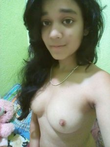 sweet indian teen showing cute boobs selfies 004