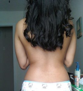 naughty desi girl showing big ass 002