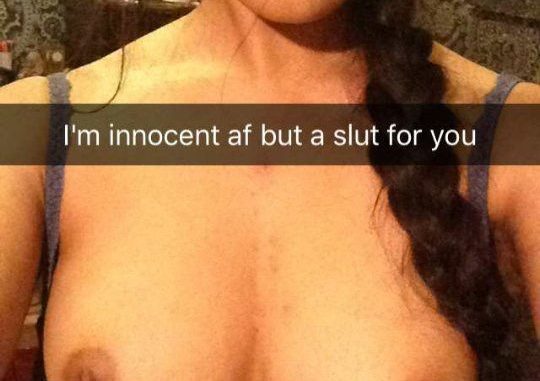 Topless pics snapchat The iPhone