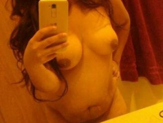 pakistani pregnant girl leaked nude selfies 015