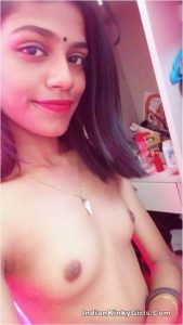 sweet tamil girl nude selfies leaked 003