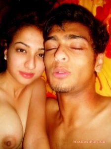 bespectacled indian teen nude sex with boyfriend 011