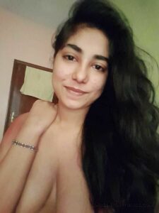 cutie indian teen from shrinagar leaked nude selfies 007
