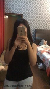 naughty indian teen sameera's nude snapchat selfies 005