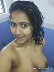 naughty bengali college girl sneha nude selfies 007
