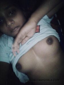 naughty bihari village girl topless nude tits 003