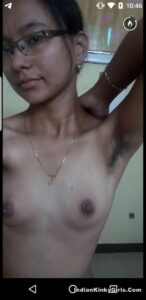 assamese college girl nude small tits selfies 009