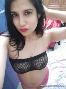 horny indian girl taking hot nude selfies 002