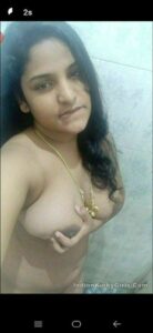 beautiful busty tamil wife hot selfies 004