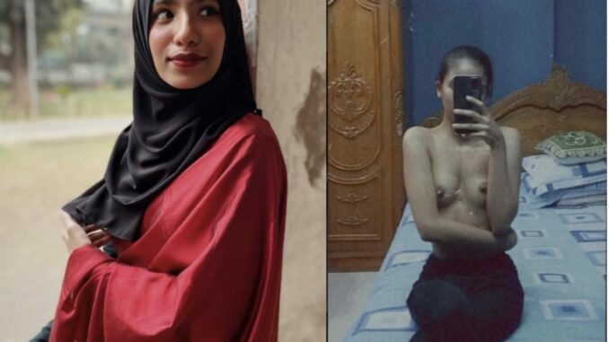 teenage muslim girl taking hot nude selfies