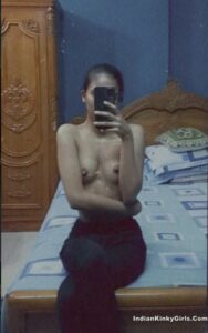 teenage muslim girl taking hot nude selfies 002