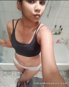 horny indian college nude bathroom selfies 003