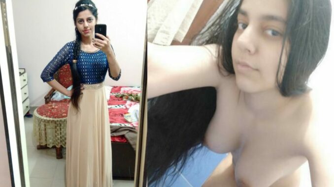 naughty desi college nude with lovely boobs
