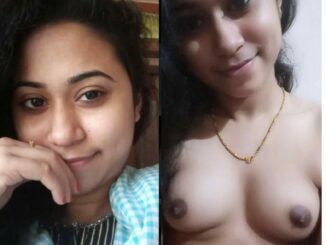 beautiful girlfriend sends her boobs photos to gf