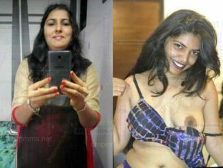 hot desi girlfriend posing in sexy lingerie