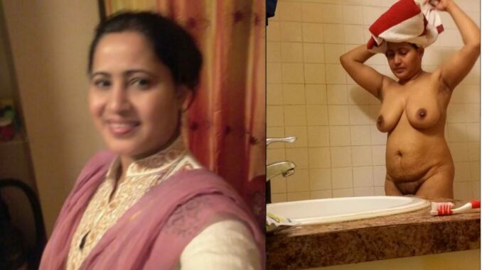 homely desi bhabhi nude in shower photos