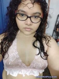 bro leaked cute desi sister nude selfies 004
