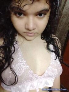 bro leaked cute desi sister nude selfies 007