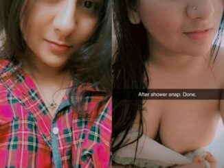 innocent looking indian teen taking nude selfies