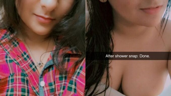 innocent looking indian teen taking nude selfies