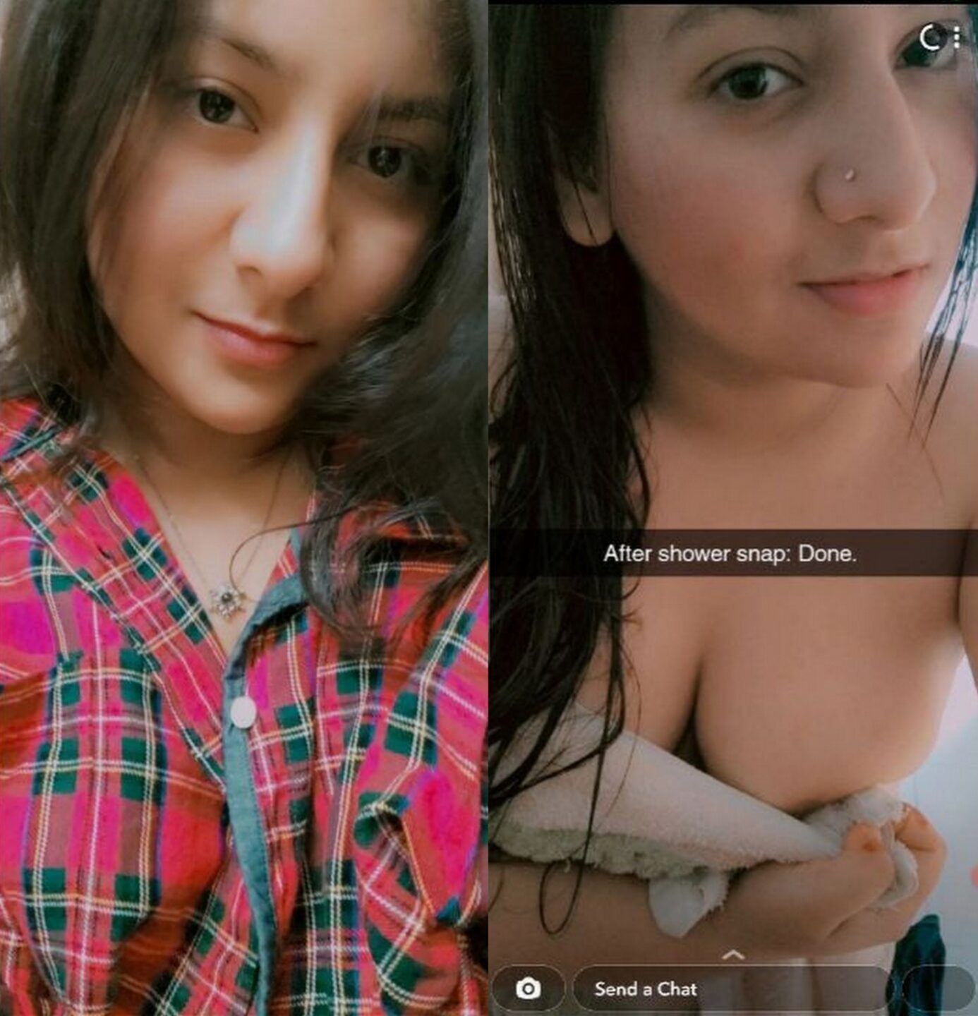 Innocent Looking Indian Teen Taking Nude Selfies | Indian Nude Girls