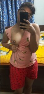 kolkata office girl with hairy pussy nude selfies 006