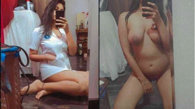 naughty nurse nude selfies sent to doctor leaked
