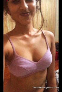 hot and cute bangalore teen topless selfies 002