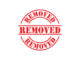 removed