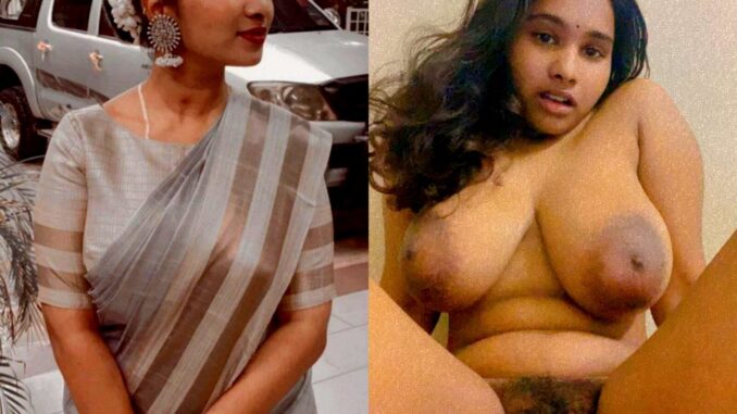 beautiful south indian nude from saree