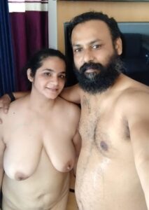 hot indian wife nude photos on business trip with boss 037