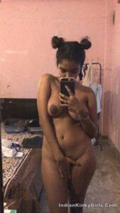 sexy tamil wife nude selfies exposing black tits 011