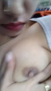 cute indian girlfriend nude with small tits 007