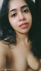 horny desi girl completely nude selfies leaked 009