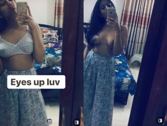 hot telugu girlfriend sexy topless selfies