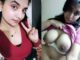 indian pretty teen with balloon shaped boobs