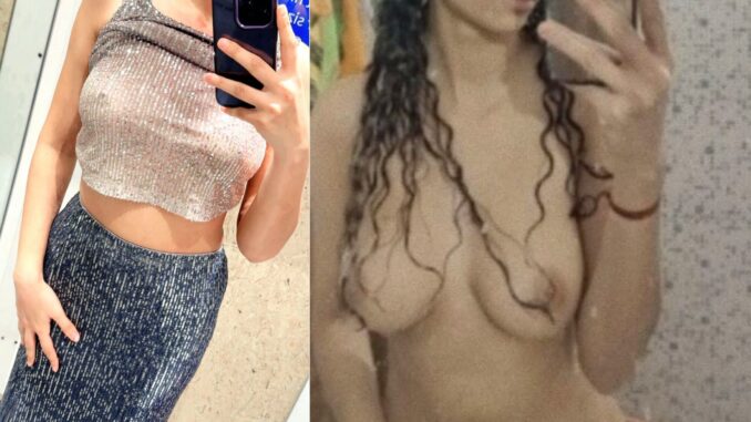 rich social media girl nude selfies pink pussy