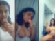 sexy indian girl smoking nude on video call