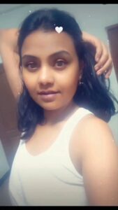 sexy indian girl smoking nude on video call 003