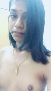 sweet looking mallu girl nude with small tits 004