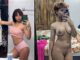 curvy nri girl nude selfies in the shower