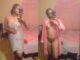 horny housewife nude after shower photos
